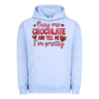 Pigment Grape Ice buy me chocolate and tell me i'm pretty Urban Hoodie - JahusDesignShop