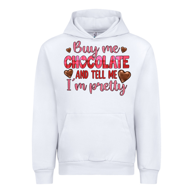 Buy Me Chocolate And Tell Me I'm Pretty Urban Hoodie by JahusDesignShop | Teevron