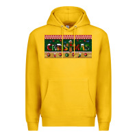 Lemon christmas with cross license plate Premium Hoodie - BundleAndBundleShop