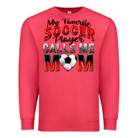Cardinal my favorite soccer player calls me mom Premium Sweatshirt - Zillion Design Studio