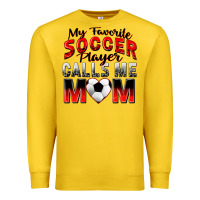 Lemon my favorite soccer player calls me mom Premium Sweatshirt - Zillion Design Studio