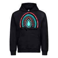 Black be my valentine gemstone rainbow Urban Hoodie - JahusDesignShop