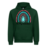 Forest Green be my valentine gemstone rainbow Urban Hoodie - JahusDesignShop