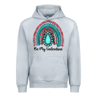 Heather Grey be my valentine gemstone rainbow Urban Hoodie - JahusDesignShop