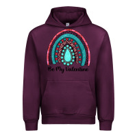 Mauve Wine be my valentine gemstone rainbow Urban Hoodie - JahusDesignShop