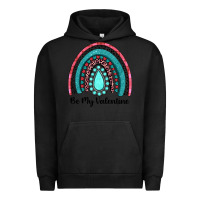 Pigment Black be my valentine gemstone rainbow Urban Hoodie - JahusDesignShop