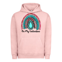 Pigment Salmon be my valentine gemstone rainbow Urban Hoodie - JahusDesignShop