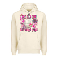 Tofu in october we wear pink volleyball Premium Hoodie - AdoDesignShop