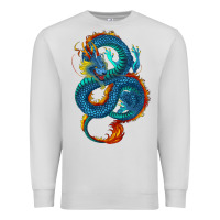 Blue Dragon Premium Sweatshirt | Teevron