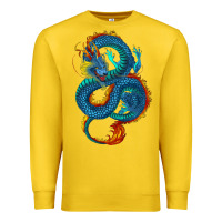 Lemon Blue dragon Premium Sweatshirt - RanaPortraitStore