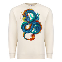 Sandshell Blue dragon Premium Sweatshirt - RanaPortraitStore
