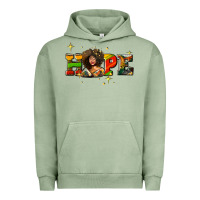 Pigment Oil Green hope juneteenth Urban Hoodie - AdoDesignShop