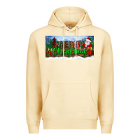 Pina Colada merry christmas with santa claus license plate Premium Hoodie - BundleAndBundleShop