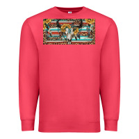 Cardinal Boho bull skull and serape Premium Sweatshirt - RanaPortraitStore