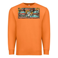 Carrot Boho bull skull and serape Premium Sweatshirt - RanaPortraitStore