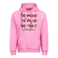 Fuchsia Pink be mine valentine Urban Hoodie - JahusDesignShop