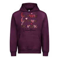 Mauve Wine be mine valentine Urban Hoodie - JahusDesignShop