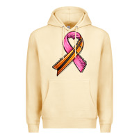 Pina Colada breast cancer sport ribbons Premium Hoodie - AdoDesignShop