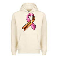 Tofu breast cancer sport ribbons Premium Hoodie - AdoDesignShop