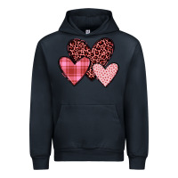 Navy hearts Urban Hoodie - JahusDesignShop