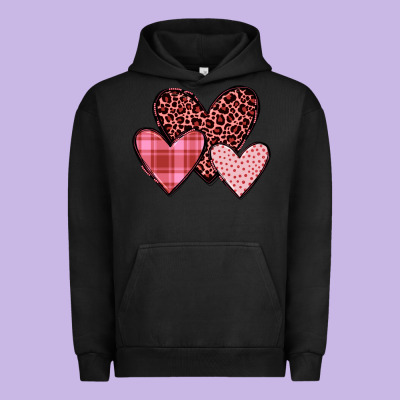 Hearts Urban Hoodie Designed By Jahusdesignshop