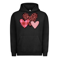 Pigment Black hearts Urban Hoodie - JahusDesignShop
