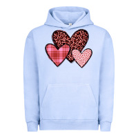 Pigment Grape Ice hearts Urban Hoodie - JahusDesignShop