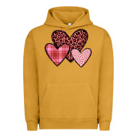 Pigment Peanut Butter hearts Urban Hoodie - JahusDesignShop