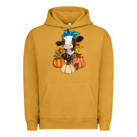 Pigment Peanut Butter Cow Fall Pumpkin Urban Hoodie - Artiststas