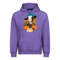 Tulip Cow Fall Pumpkin Urban Hoodie - Artiststas