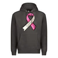 Smoke breast cancer sport ribbons Premium Hoodie - AdoDesignShop