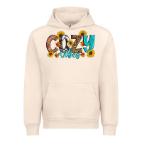 Sandshell Cozy Vibes Fall Sunflowers Urban Hoodie - Artiststas