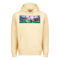 Pina Colada merry christmas with santa sleigh Premium Hoodie - BundleAndBundleShop