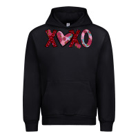 Black xoxo Urban Hoodie - JahusDesignShop