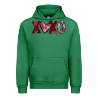 Emerald xoxo Urban Hoodie - JahusDesignShop