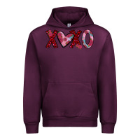 Mauve Wine xoxo Urban Hoodie - JahusDesignShop