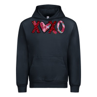 Navy xoxo Urban Hoodie - JahusDesignShop
