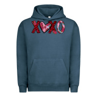 Pigment Midnight Navy xoxo Urban Hoodie - JahusDesignShop