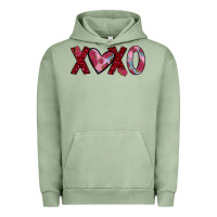 Pigment Oil Green xoxo Urban Hoodie - JahusDesignShop