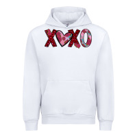 White xoxo Urban Hoodie - JahusDesignShop