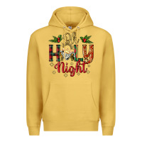 Antique Gold oh holy night Premium Hoodie - BundleAndBundleShop