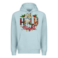 Blue Mist oh holy night Premium Hoodie - BundleAndBundleShop