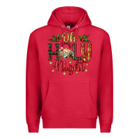 Cardinal oh holy night Premium Hoodie - BundleAndBundleShop