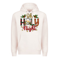 Pale Pink oh holy night Premium Hoodie - BundleAndBundleShop