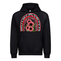 Black valentines sunflower rainbow Urban Hoodie - JahusDesignShop
