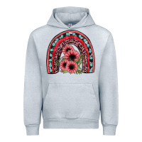 Heather Grey valentines sunflower rainbow Urban Hoodie - JahusDesignShop