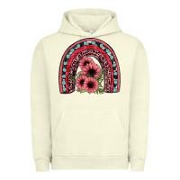 Pigment Pistachio valentines sunflower rainbow Urban Hoodie - JahusDesignShop