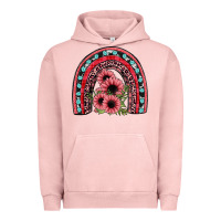 Pigment Salmon valentines sunflower rainbow Urban Hoodie - JahusDesignShop