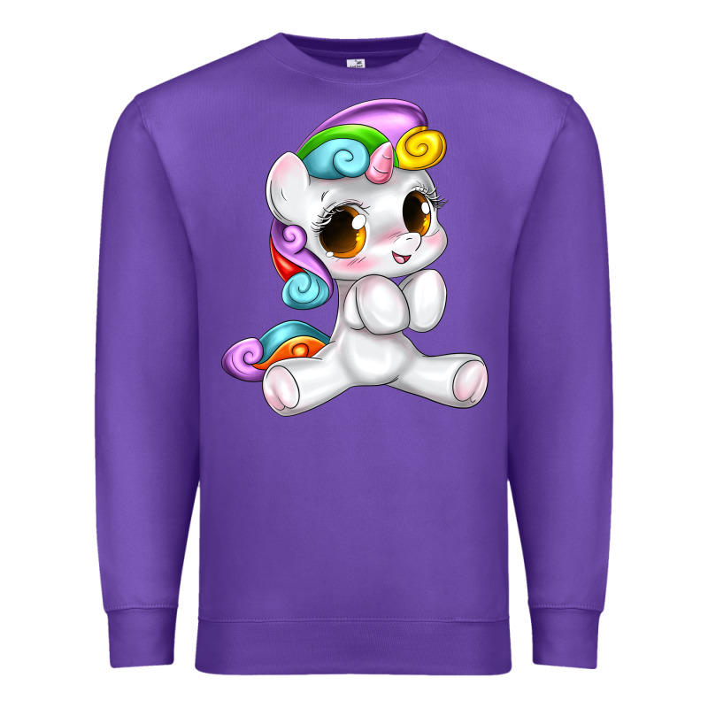 Pride Cute Unicorn Premium Sweatshirt by texasbilliewilder | Teevron