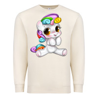Sandshell pride cute unicorn Premium Sweatshirt - texasbilliewilder